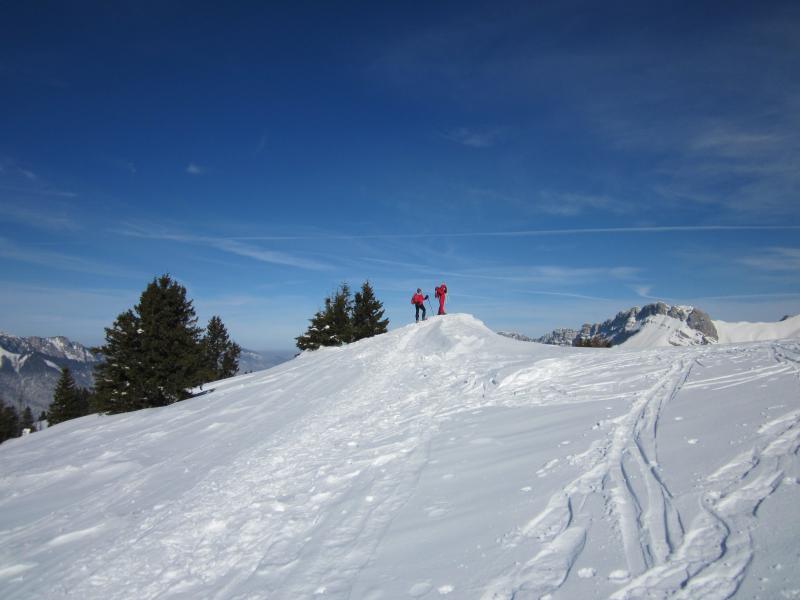 sur la crête