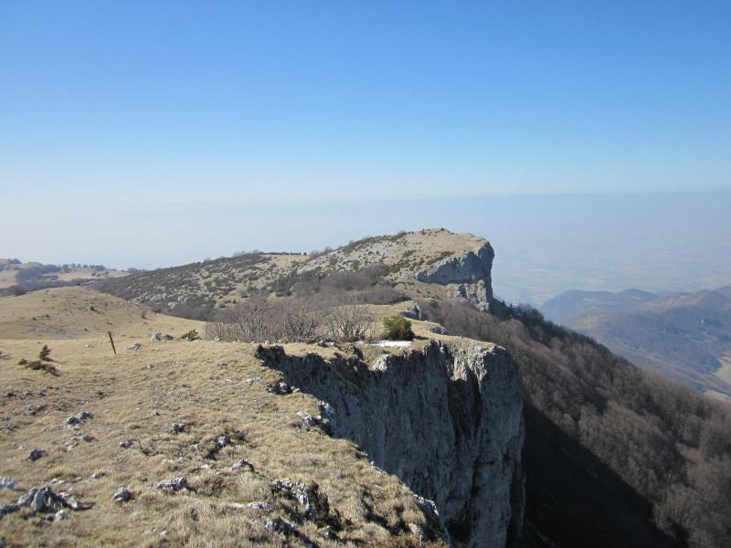 sur la crête
