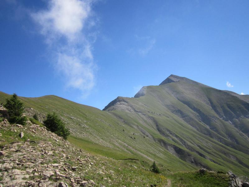 sur la crête