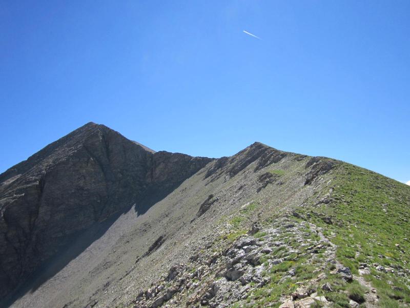 sur la crête
