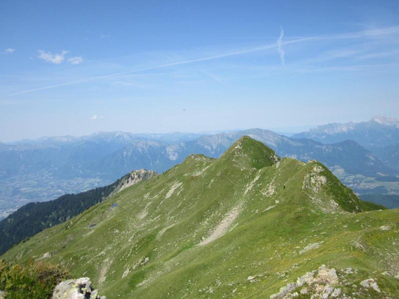sur la crête
