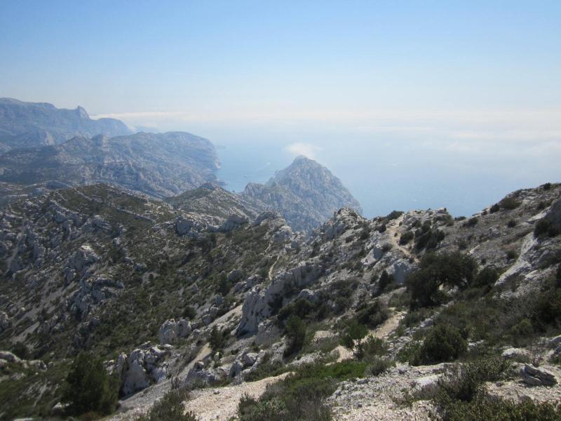 sur la crête