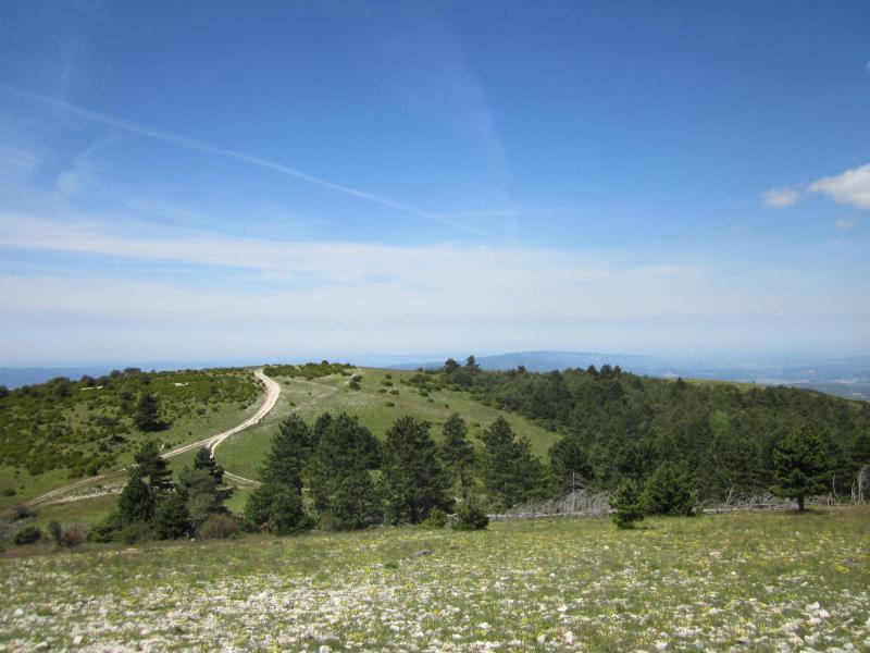 sur la crête