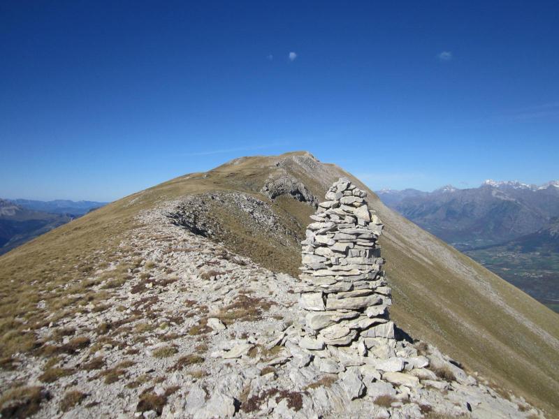 sur la crête
