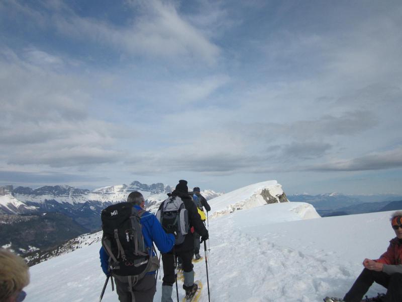 sur la crête
