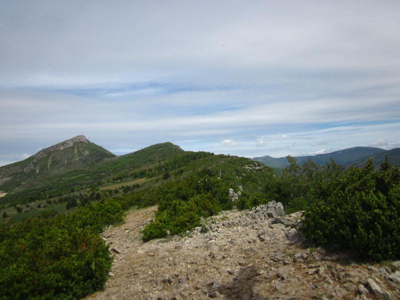 sur la crête