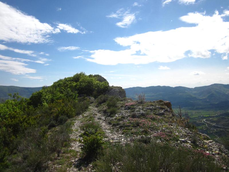 sur la crête