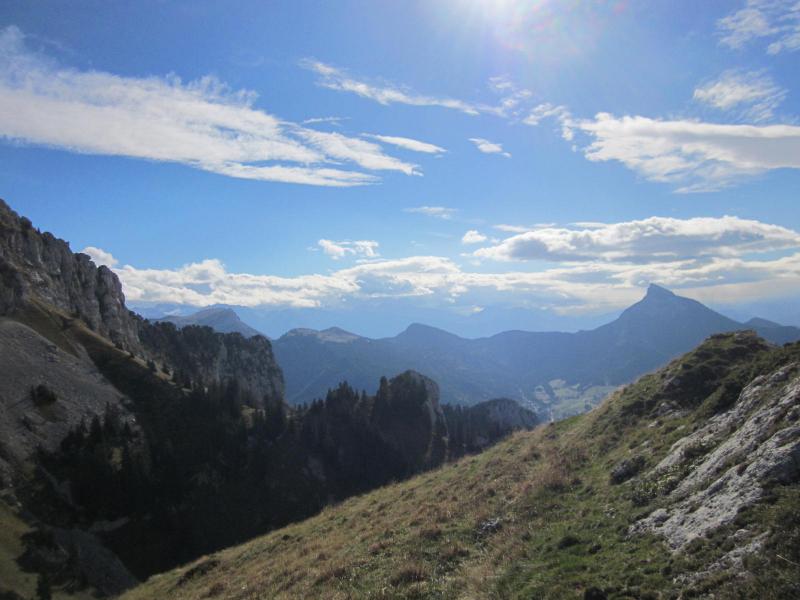 sur la crête de Mauvernay