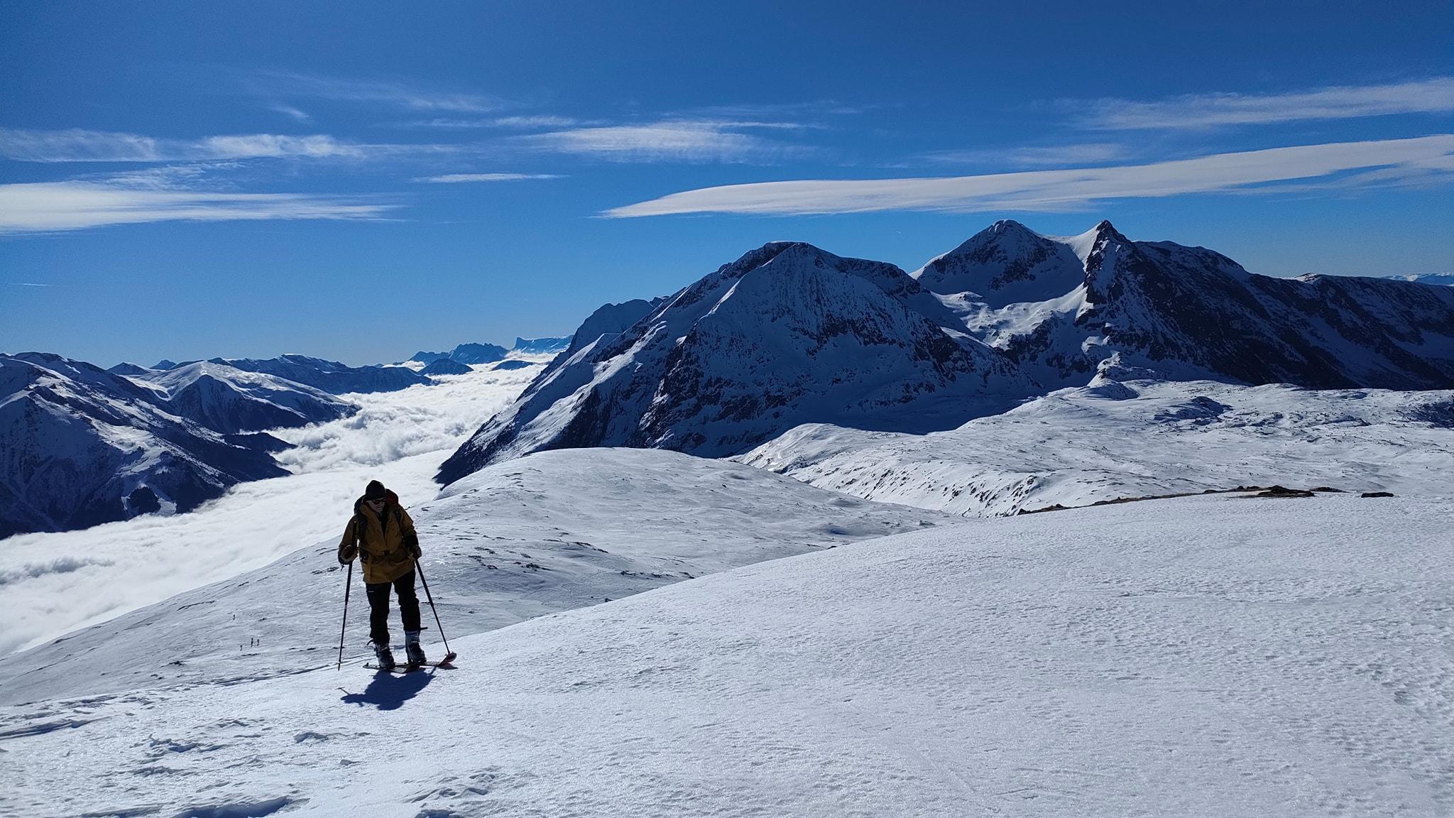 Sur la crète de la Séa