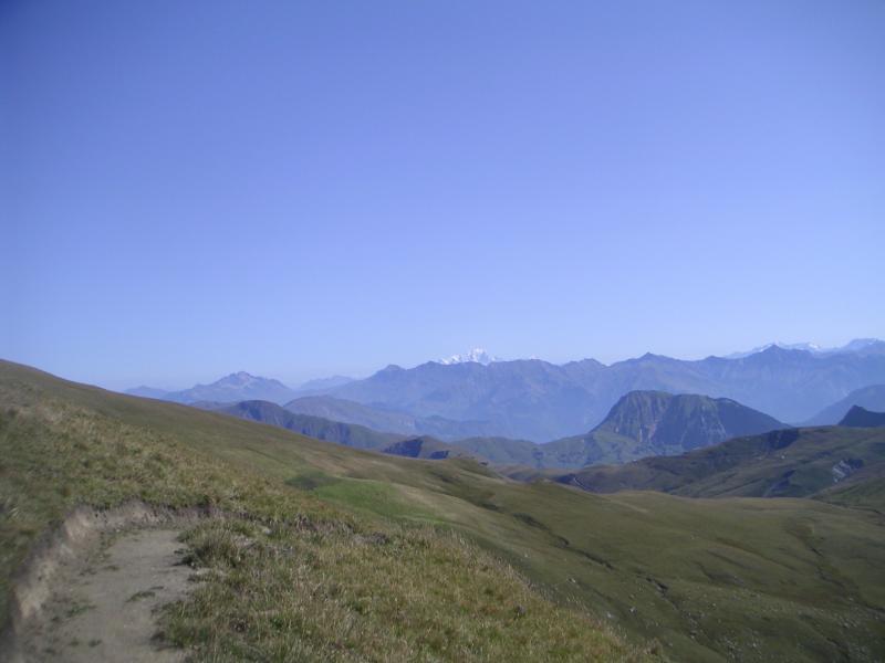 sur la crête des Sauvages