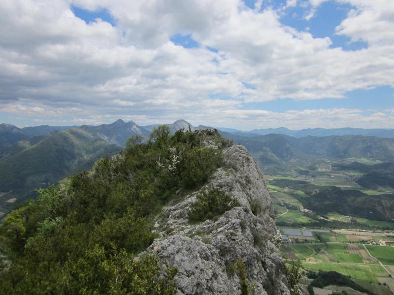 sur le sommet