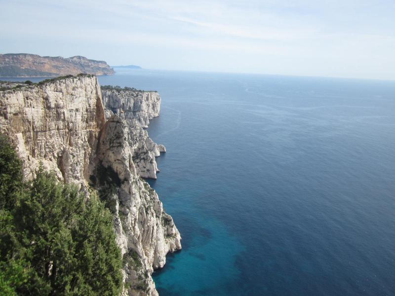 sur les falaises du Devenson