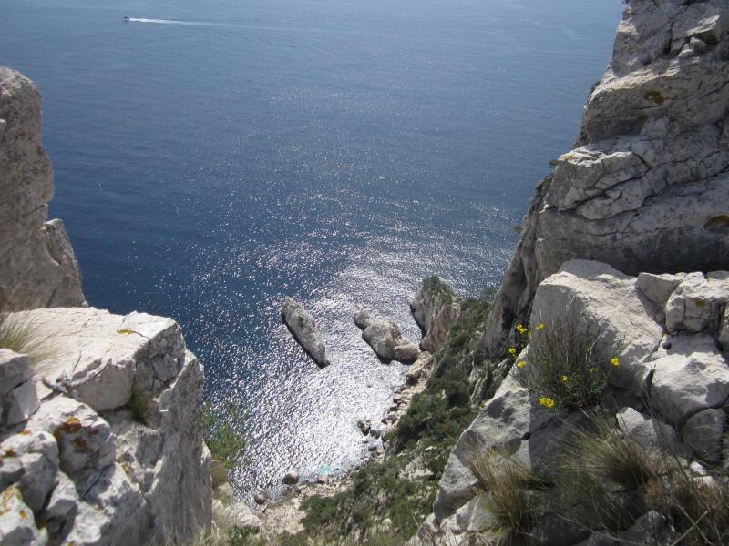 sur les falaises du Devenson