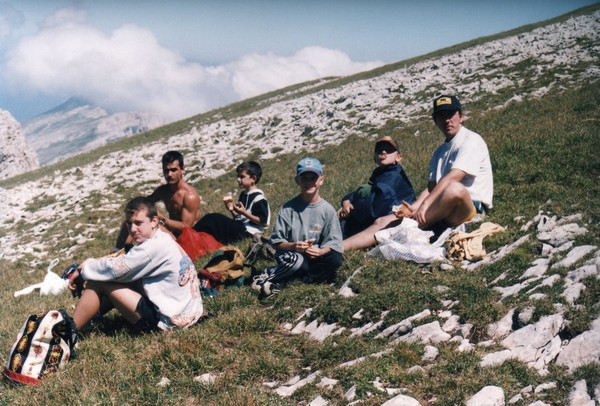 sur les pentes du Veymont.
