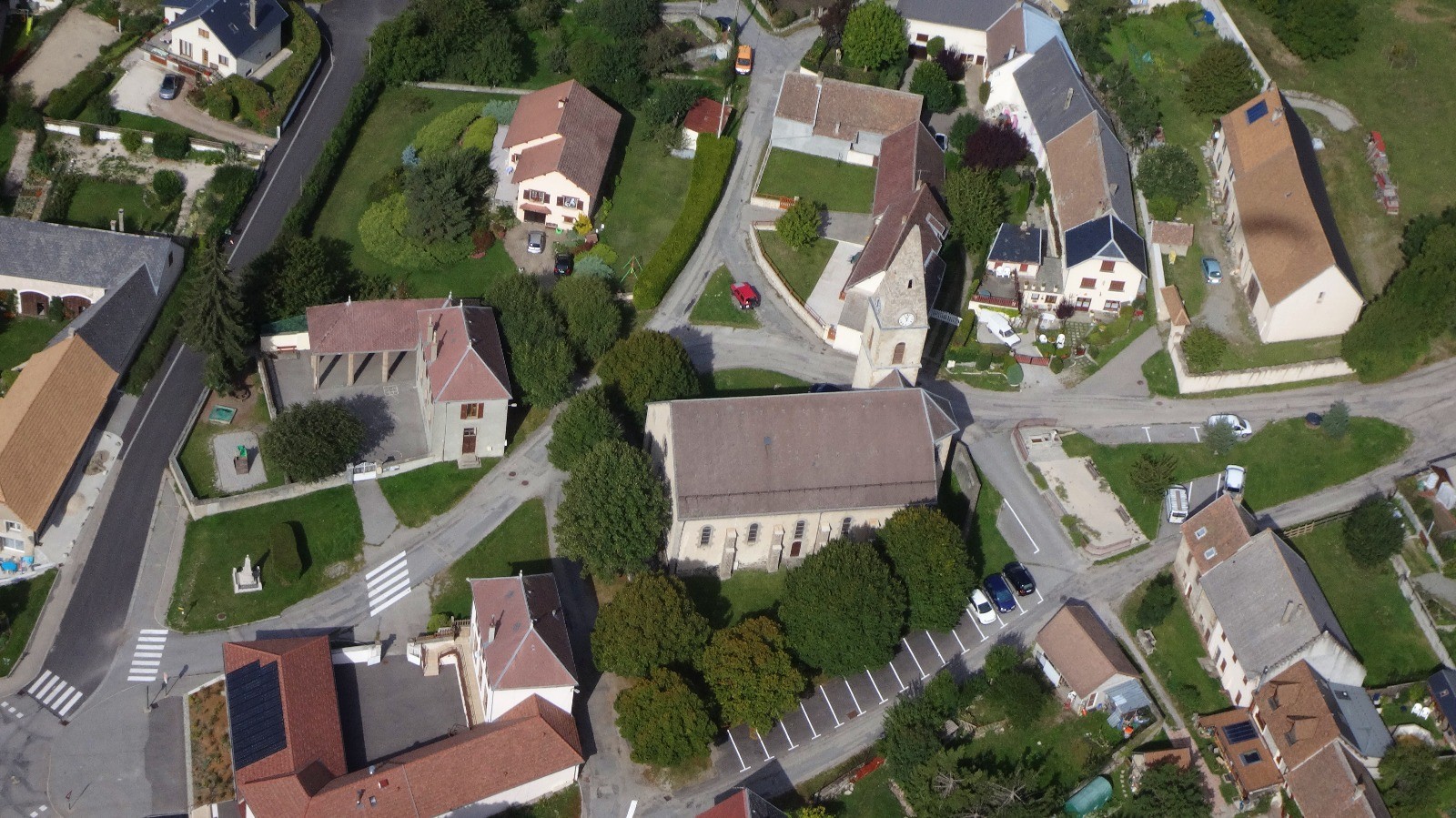 survol de l'Ã©glise