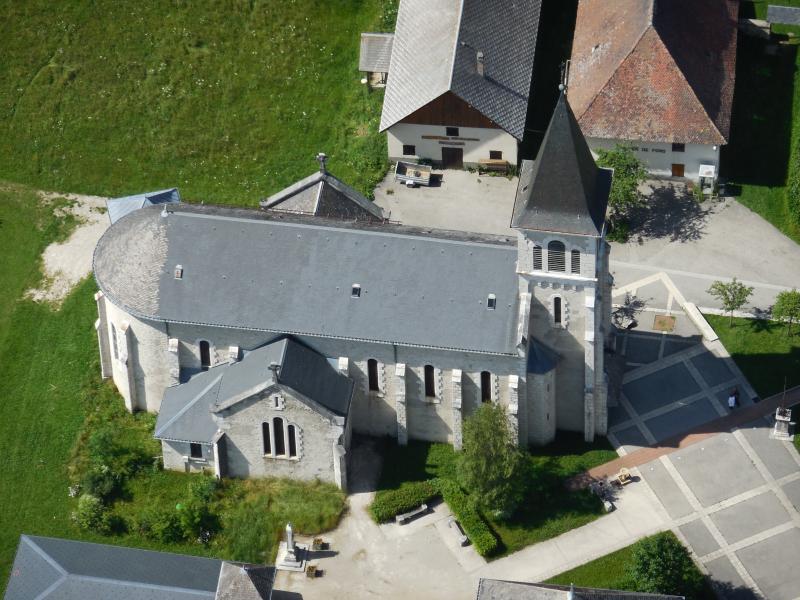 survol de l'église