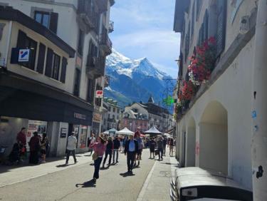 Sortie en VTTAE  Chamonix pour la braderie