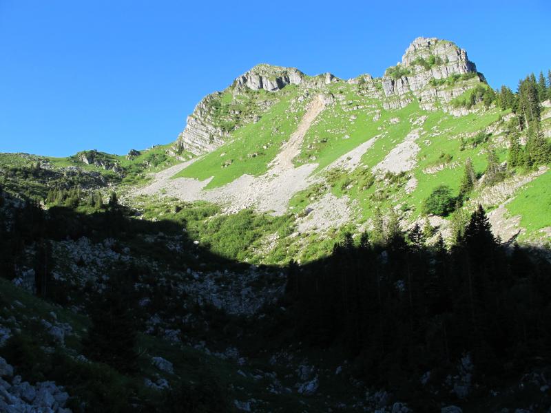 Teysachaux versant NE