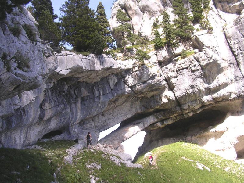 Tour Percée, Marmotte et Warf