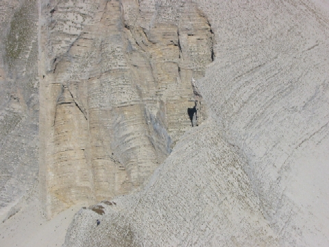 Tout petit sur l'arête