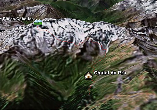Trace Google Earth