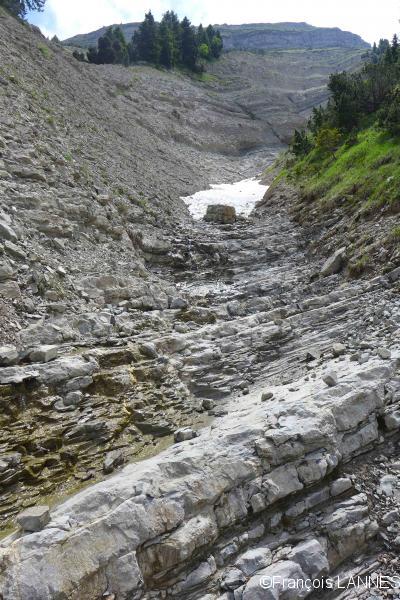 Traversée du ruisseau