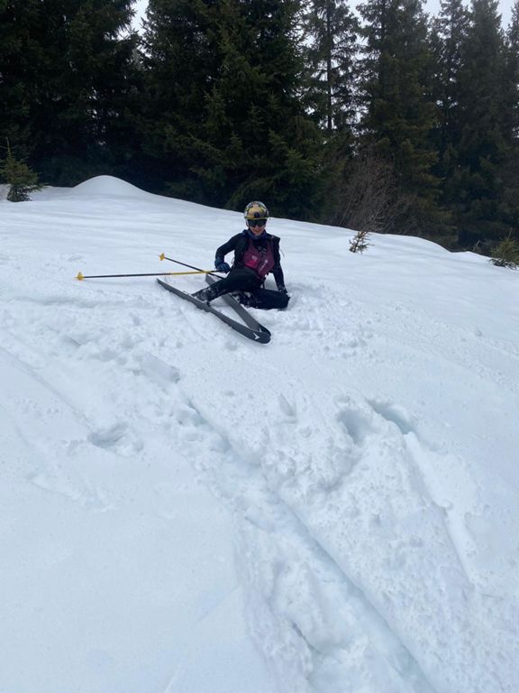 Ski de randonnée le matin