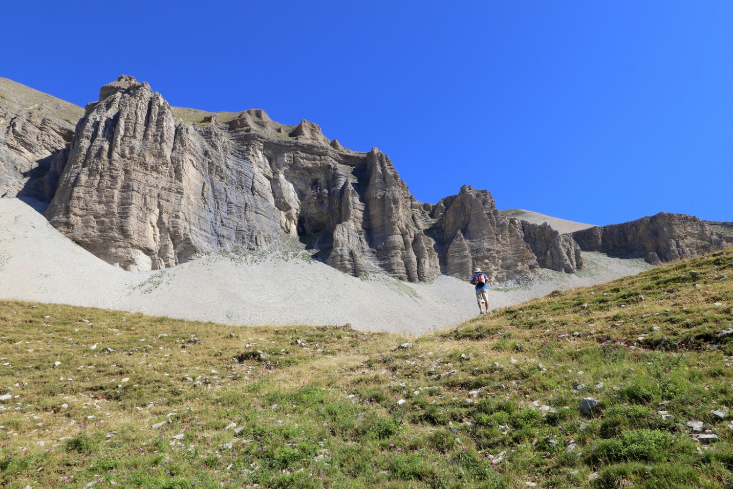 Têtes de Vallon Pierra et de Lauzon par le Lac du Lauzon, et retour par le Col de la Croix 