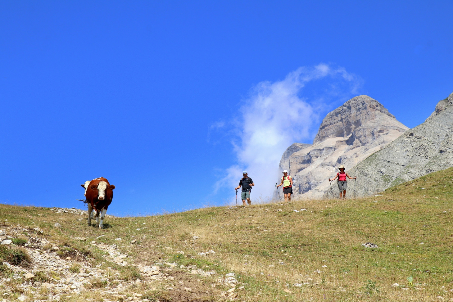 Têtes de Vallon Pierra et de Lauzon par le Lac du Lauzon, et retour par le Col de la Croix 