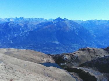 tete de chante-perdrix en boucle depuis le lac de l'hivernet