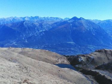tete de chante-perdrix en boucle depuis le lac de l&apos;hivernet