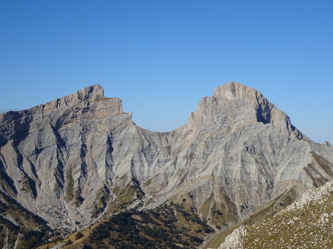 TÃªte de Garnesier et roc de Garnesier