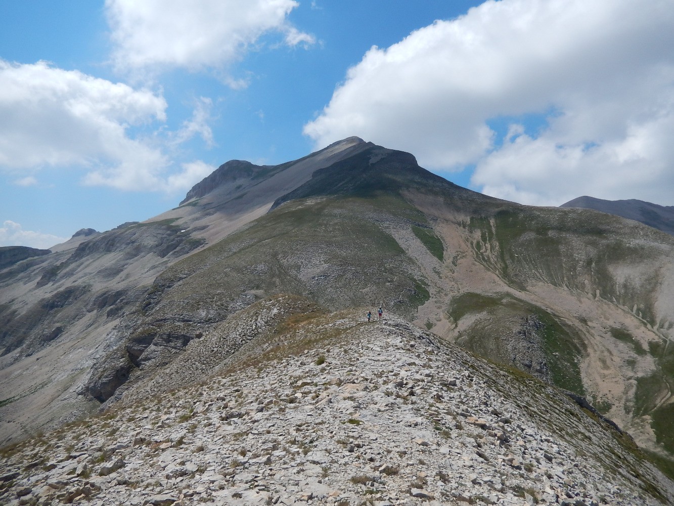 TÃªte de l'Aupet vue de la crÃªte de la Clape