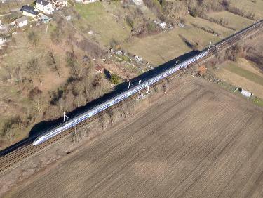 Le TGV 2N file vers Modane