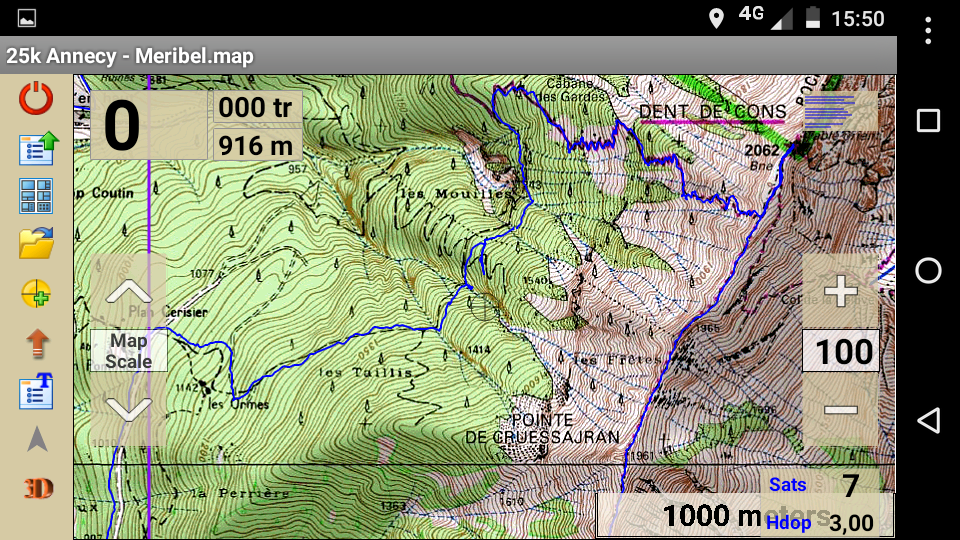TracÃ© de la descente