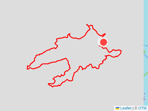 Tracé gps