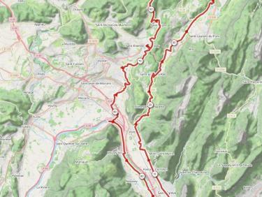 Trace du parcours deux jours