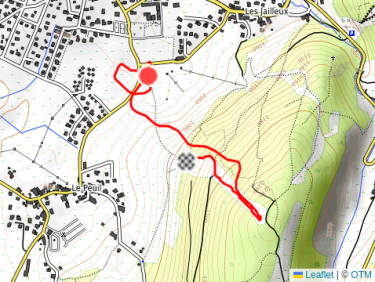 Trail dans l&apos;après-midi