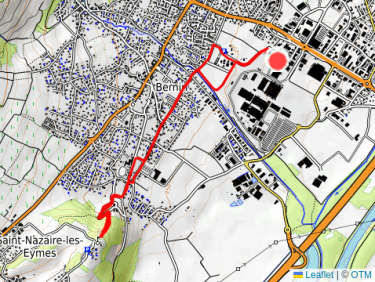 Trail dans l&apos;après-midi