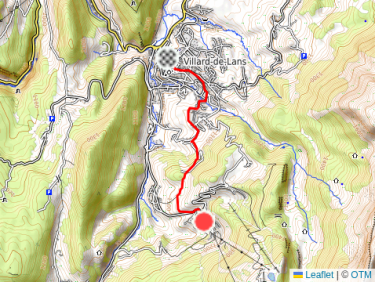 Trail dans l'après-midi