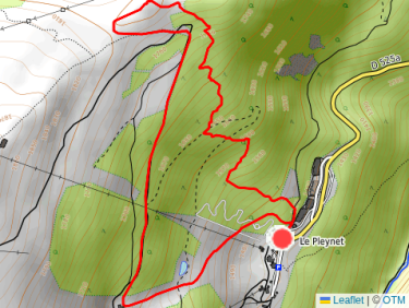 Trail dans l'après-midi