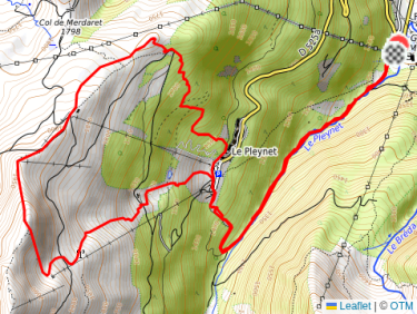 Trail dans l'après-midi