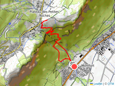 Trail dans l'après-midi