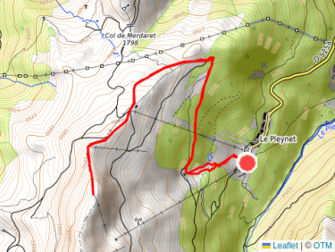 Trail dans l&apos;après-midi