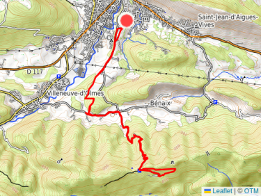 Trail dans l&apos;après-midi