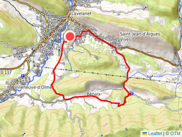 Trail dans l&apos;après-midi