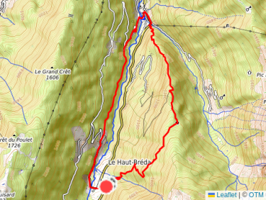 Trail dans l&apos;après-midi