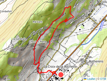Trail dans l&apos;après-midi