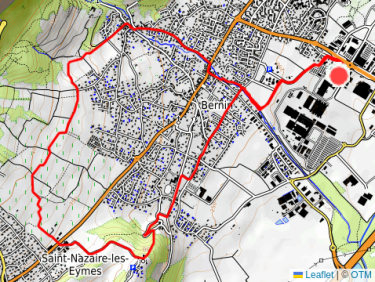 Trail dans l&apos;après-midi