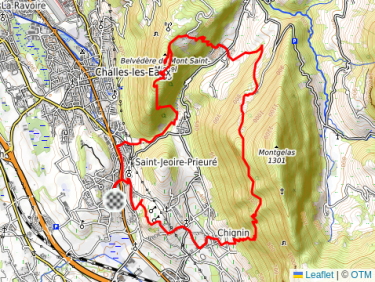 🇺🇦 Trail sous le Montgelas+ Chapelle Mont St Michel